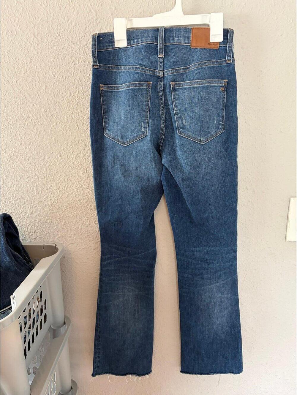 Madewell Cami Demi-Boot Jeans size 24 Tall. Inseam is 28.5in. EUC - Picture 2 of 3